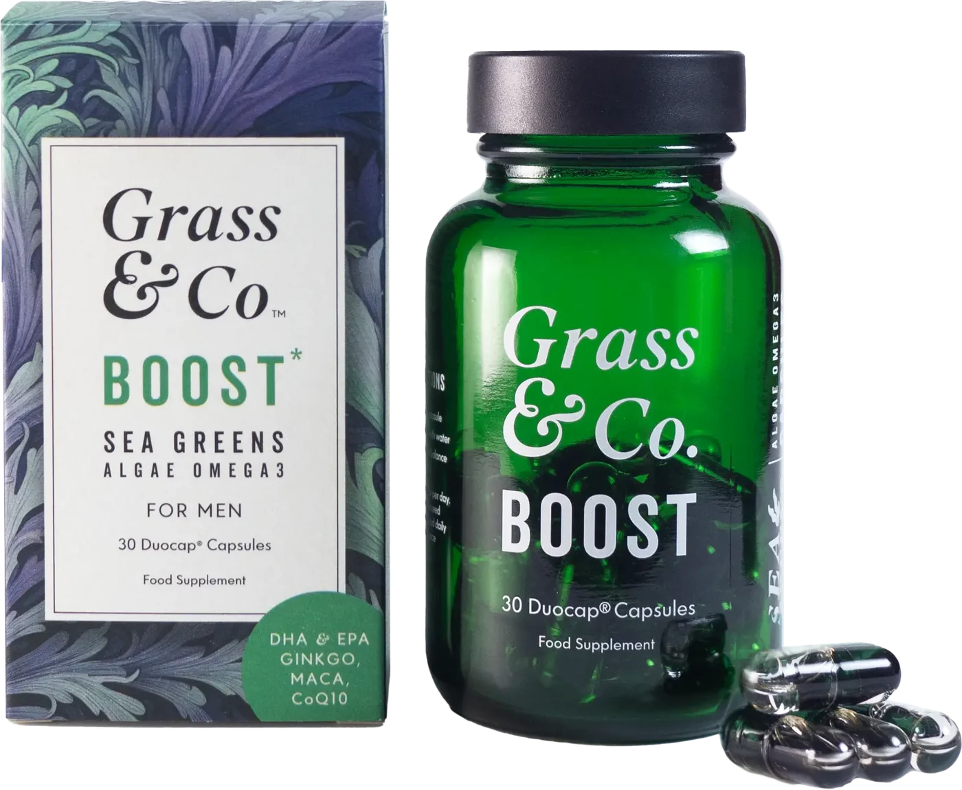 BOOST | Vegan Omega-3 Capsules for Male Health