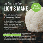 Lions Mane Mushroom with OCUS Capsules information

