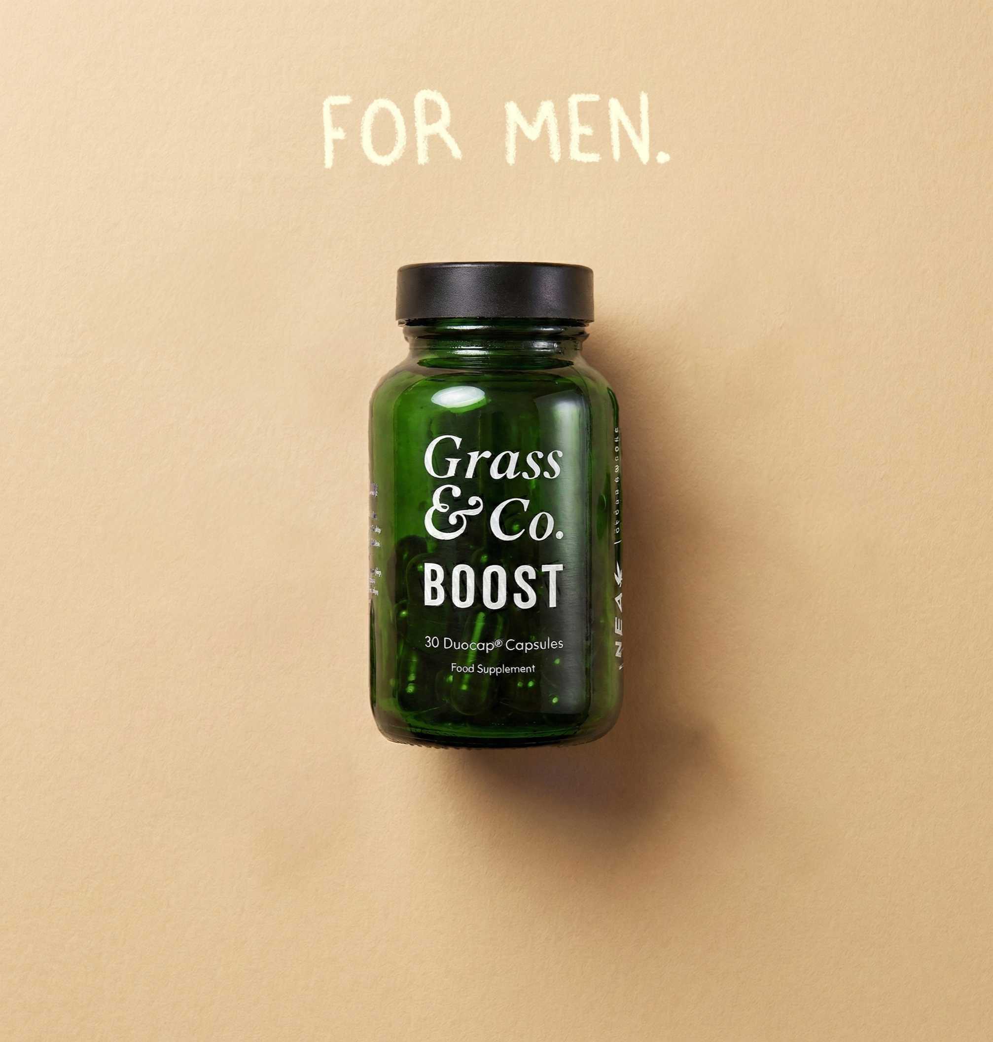 BOOST | Vegan Omega-3 Capsules for Male Health