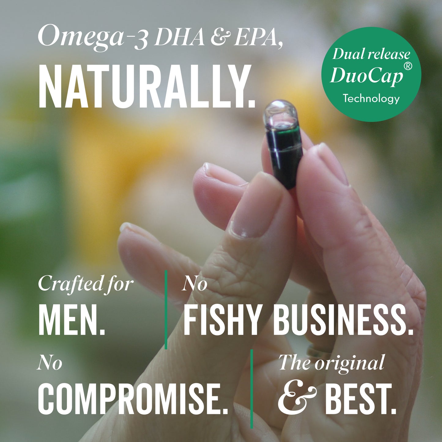 BOOST | Algae Omega-3 Duocap® Capsules for Male Health