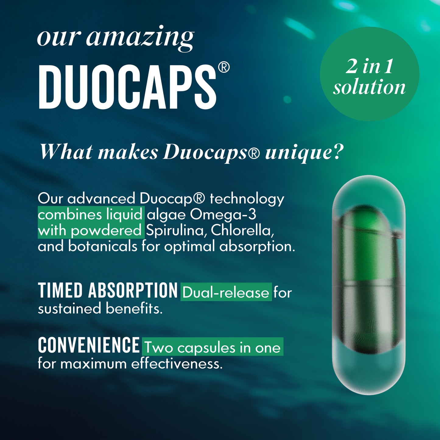 BOOST | Algae Omega-3 Duocap® Capsules for Male Health