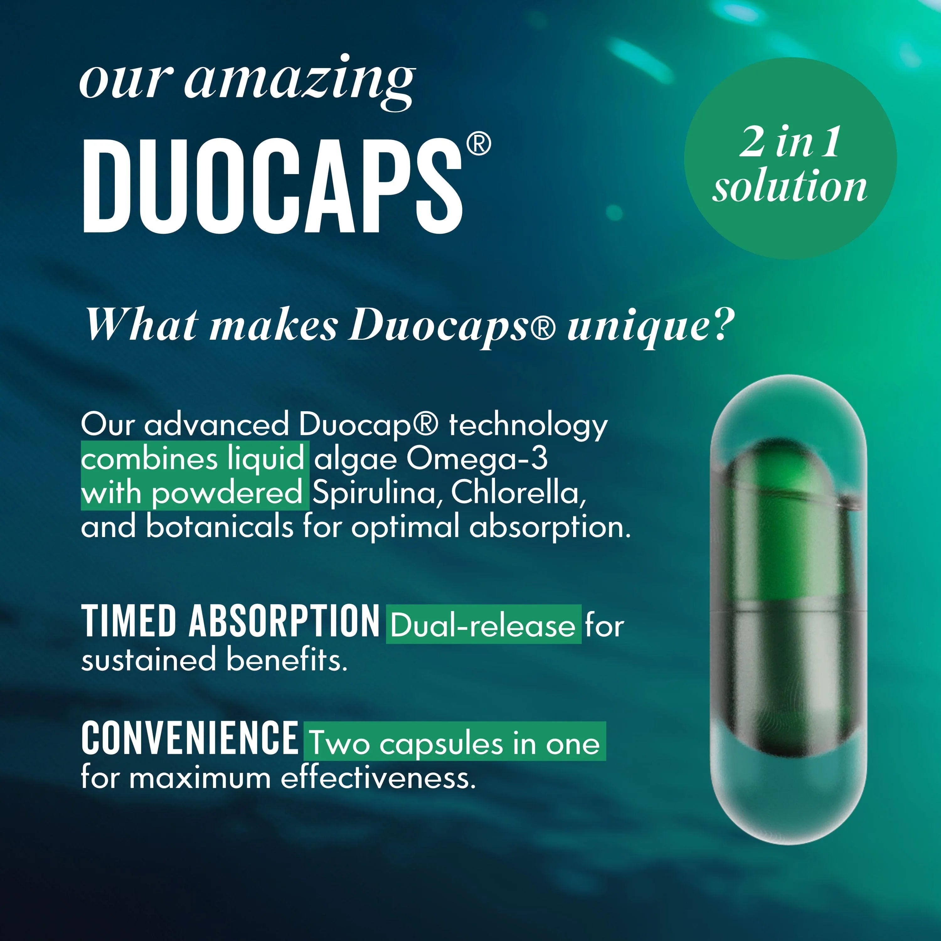 BOOST | Algae Omega-3 Duocap® Capsules