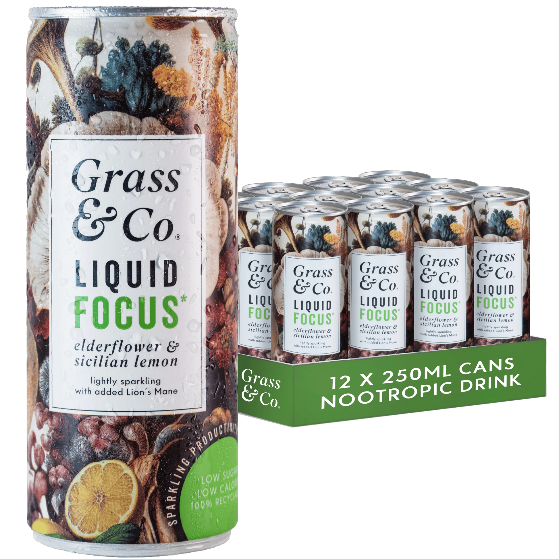 12 Pack of Liquid FOCUS Drinks