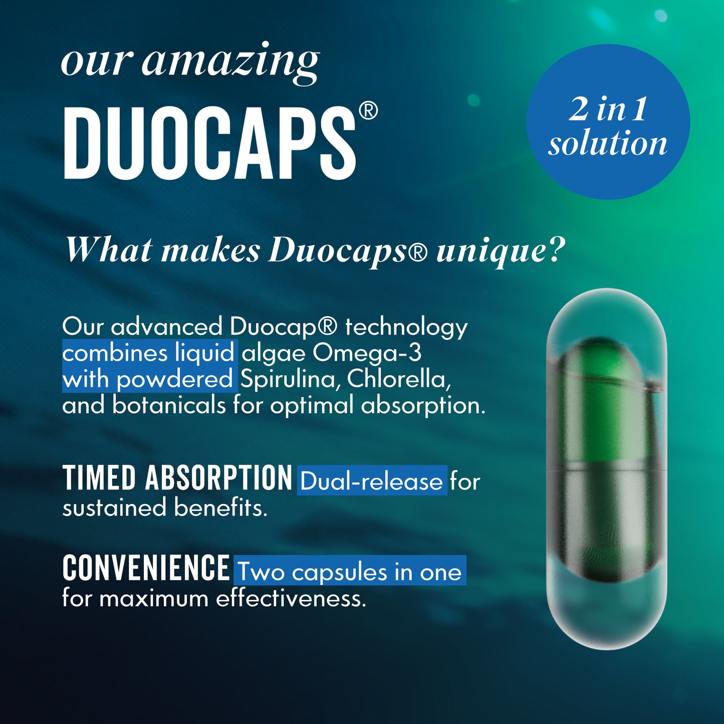 PRIME | Algae Omega-3 Duocap® Capsules for Female Health