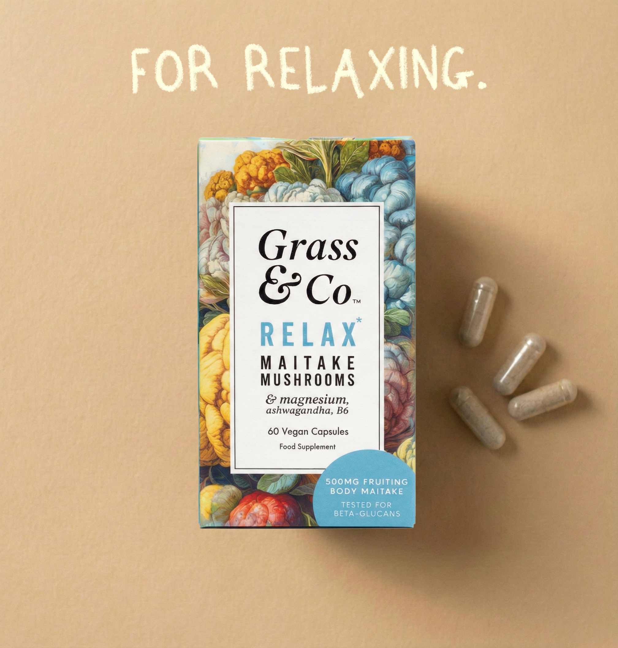 RELAX Maitake-Vitalpilz-kapseln